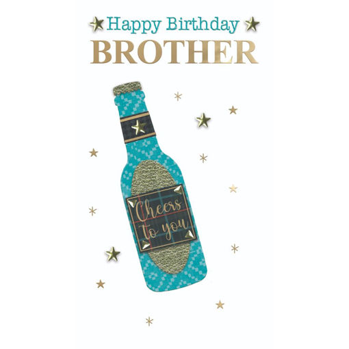 Picture of HAPPY BIRTHDAY BROTHER CARD